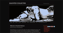 Desktop Screenshot of hauntedcollector.net