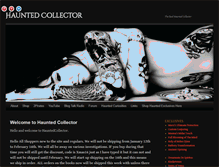 Tablet Screenshot of hauntedcollector.net